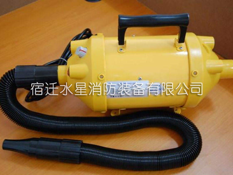 Electric charge exhaust pump